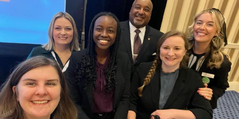 group of foundation staff members