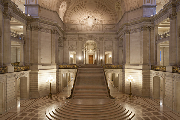 Interior of San Francisco City Hall