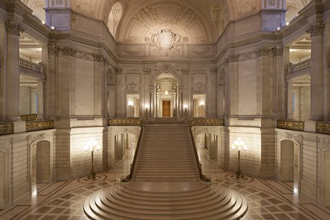 Interior of San Francisco City Hall