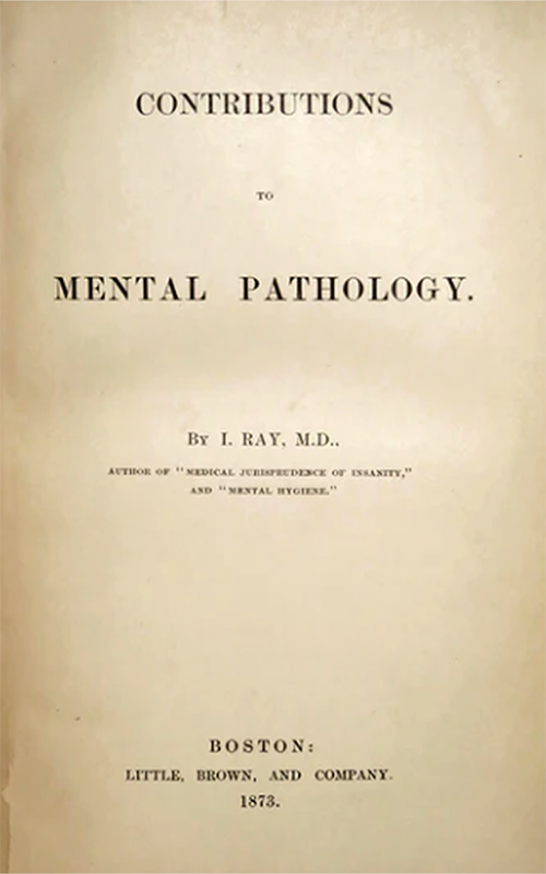 Book called mental pathology cover